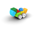 Geomag Geomag | Blocs Magicube Voitures recyclées 13 pièces