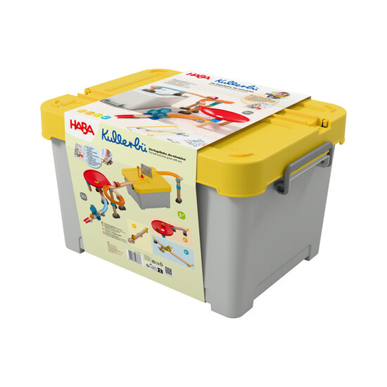 Haba Haba | Kullerbü Piste de billes - Kit de construction
