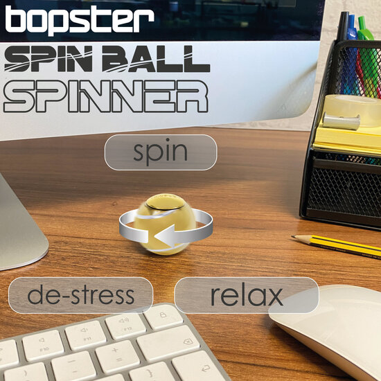 Bopster Bopster | Spin Ball Spinner Gold