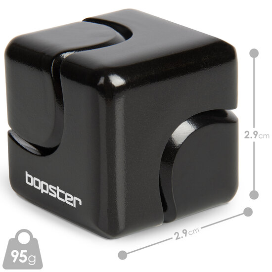 Bopster Bopster | Fidget Cube Spinner Black