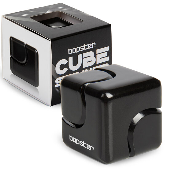 Bopster Bopster | Fidget Cube Spinner Black