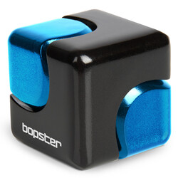 Bopster | Fidget Cube Spinner Black & Blue
