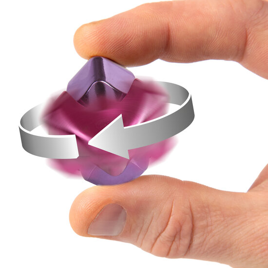 Bopster Bopster | Fidget Cube Spinner Pink & Purple