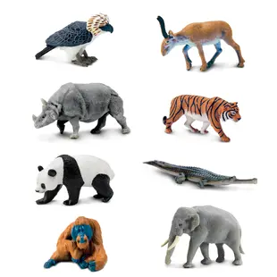 Jouets animaux Asie Safari Ltd