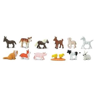 Jouets animaux bébé de ferme Safari Ltd