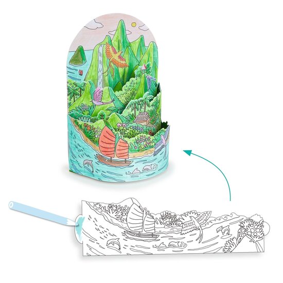 Djeco Djeco | Couleurs 3D au sommet... de mon île