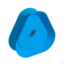 Haba Haba | Porte-cartes bleu