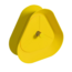 Haba Haba | Porte-cartes jaune