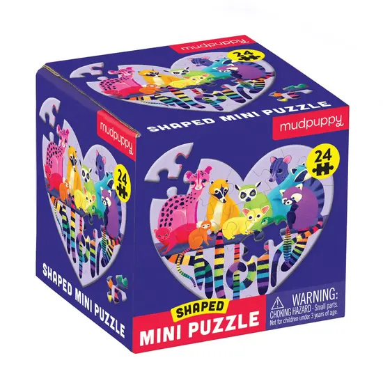 Mudpuppy Mudpuppy | L'amour dans la nature Mini puzzle de 24 pièces