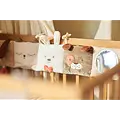 Jollein Jollein | Hochet suspendu Animal Friends/Elephant Tales Oatmeal