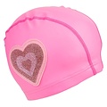 Bling2o Bling2o | Bonnet de bain Cœur Rose +3 ans