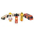 Mentari Mentari | Set de jeu Train Espace Bois