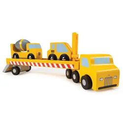 Mentari | Set de jeu Transporter pour véhicules de chantier