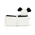 Jellycat Jellycat | Bashful Black & Cream Puppy Blankie