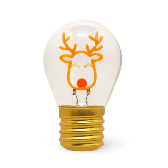 Legami Legami | Lampe de table en forme d'ampoule Bulb Fiction Reindeer