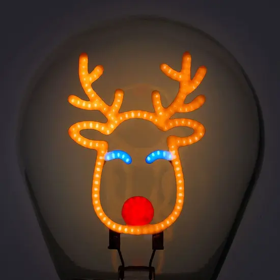 Legami Legami | Lampe de table en forme d'ampoule Bulb Fiction Reindeer
