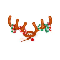 Legami | Jeu de lancer d'anneaux gonflables Oh My Deer Reindeer