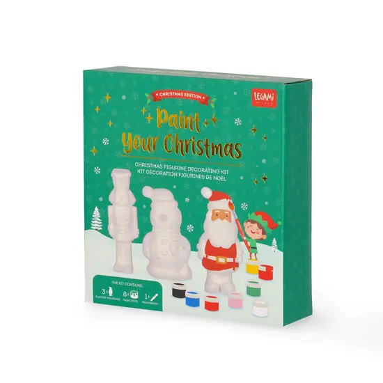Legami Legami | Kit de décoration de figurines de Noël Peignez votre Noël