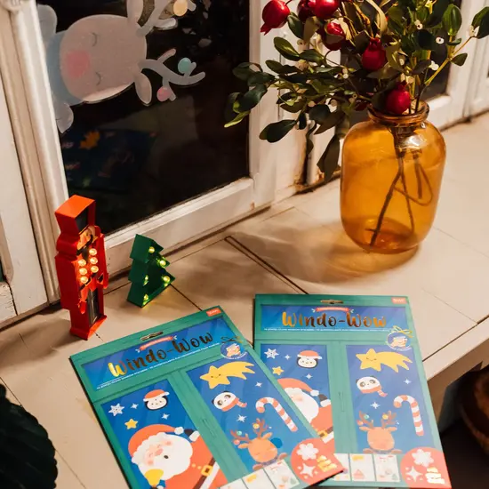 Legami Legami | 35 autocollants statiques WindoI-Wow Christmas