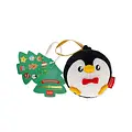 Legami Legami | Décoration de Noël en peluche Ho-Ho-Hornaments Pingouin