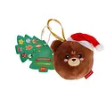 Legami Legami | Décoration de Noël en peluche Ho-Ho-Hornaments Teddy