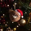 Legami Legami | Décoration de Noël en peluche Ho-Ho-Hornaments Teddy