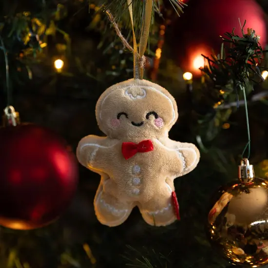 Legami Legami | Décoration de Noël en peluche Ho-Ho-Hornaments Gingerbread
