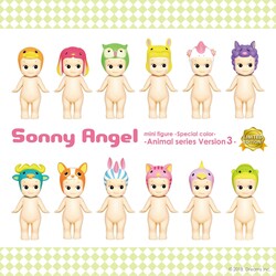 Sonny Angel porte-bonheur série animaux 3 éd lim
