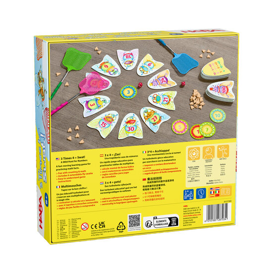 Haba Haba | Jeu de réflexion 3 fois 4 = Swat !