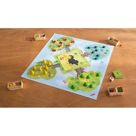 Haba Jeu de société - jeu coopératif - Le verger - Haba +3 ans