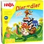 Haba Jeu de construction - Pyramide d’animaux - Haba +4 ans