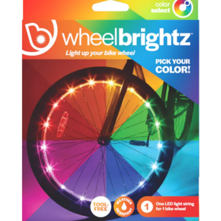 Brightz | Wheel Brightz Sélection de la couleur de la lumière de la roue du vélo