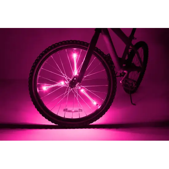 Brightz Brightz | Spin Brightz  Tube lumineux à rayons, motif rose pâle