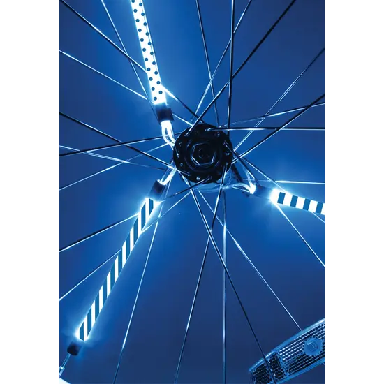 Brightz Brightz | Spin Brightz Tube lumineux à rayons Motif bleu clair