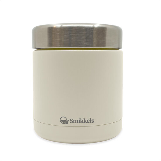Smikkels Smikkels | Thermos Contenant alimentaire en acier inoxydable Blanc