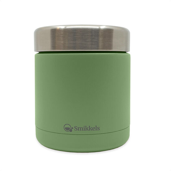 Smikkels Smikkels | Thermos Contenant alimentaire en acier inoxydable Vert