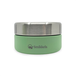 Smikkels | Contenant alimentaire en acier inoxydable vert 280 ml