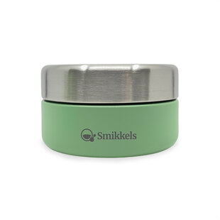 Smikkels | Contenant alimentaire en acier inoxydable vert 280 ml