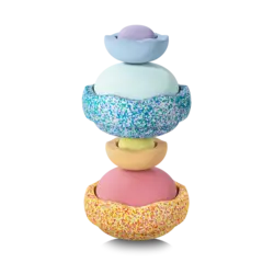 Stapelstein | Summer Rainbow Set Pastel pierres empilees 8 pièces
