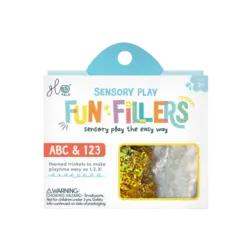 Glo Pals | Funfillers ABC123 pour Sensory Play Jar