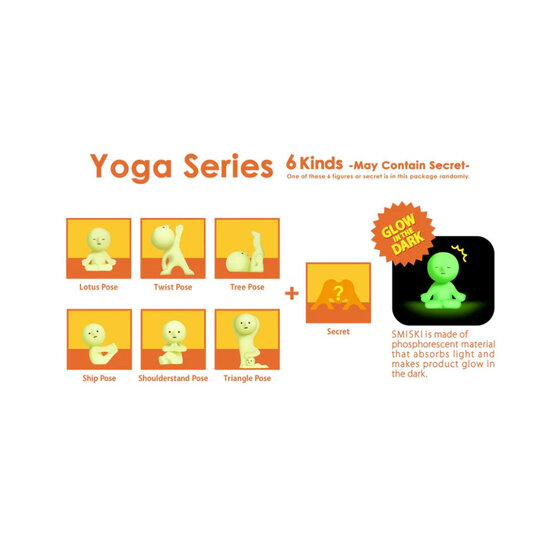 Smiski Smiski | Mini Figure Yoga Series