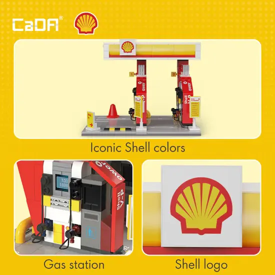 CaDA CaDA | Building Series - Shell Retail Station 305 Pièces