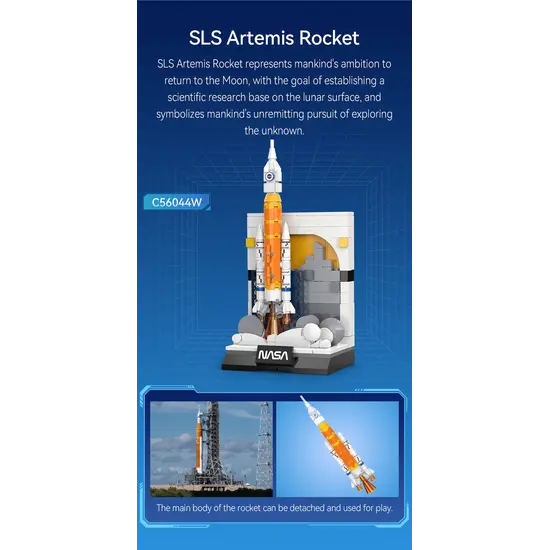 CaDA CaDA | NASA - Artemis Space Launch System 197 pièces