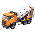 CaDA CaDA | Construction Series - MiNi Engineering Mixer Truck 368 pièces