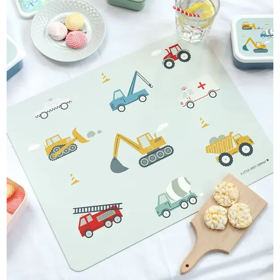 A Little Lovely Company A Little Lovely Company | Set de table Véhicules