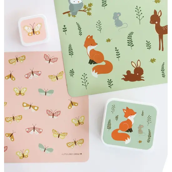 A Little Lovely Company A Little Lovely Company | Set de table Les amis de la forêt