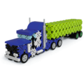 Connect Connect | Blocs de construction L Camion / Chantier 281 pièces