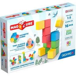 Geomag | Magicube Set créatif recyclé 16 pièces