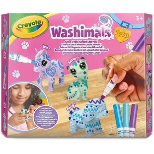 Crayola | Washimals 3St Pastel Pets