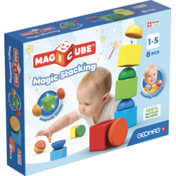 Geomag | Magicube Blocs recyclés à empiler 8 pièces